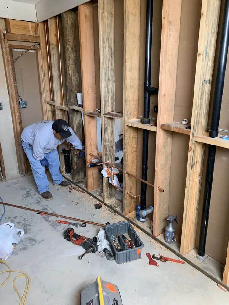 Commercial rough-in plumbing for Water Heater Replacement in Plantation Estates
